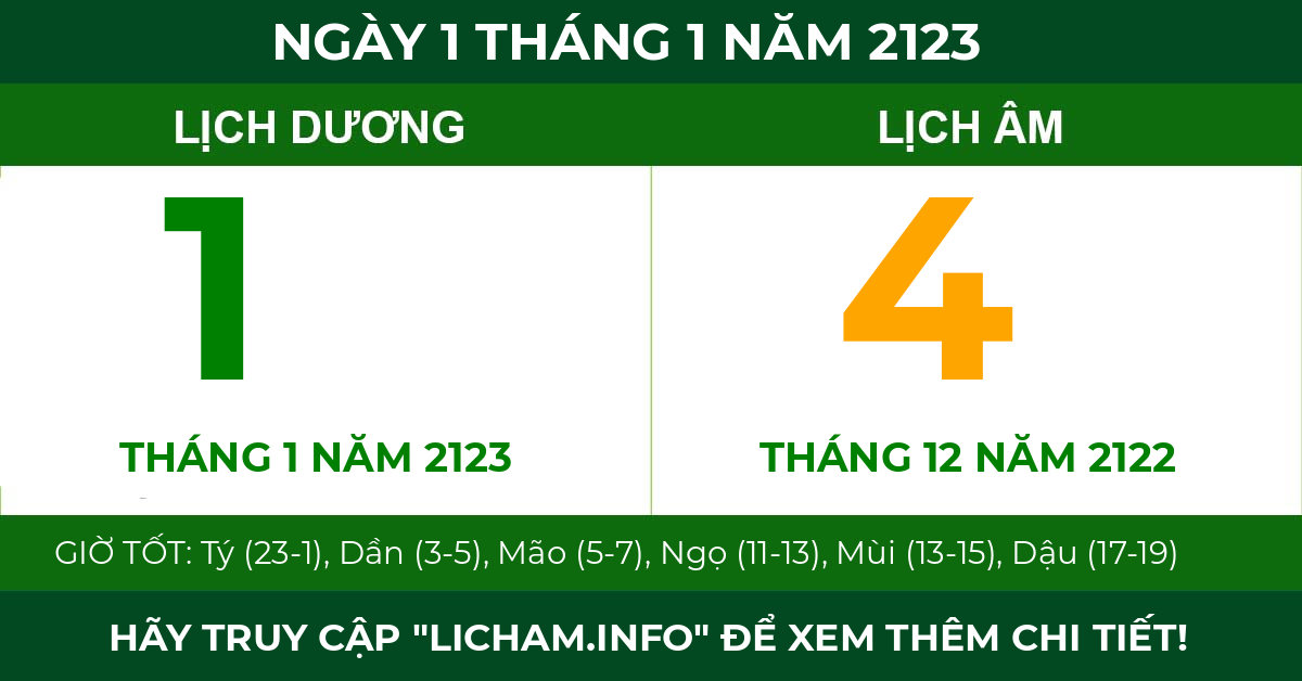 lịch âm ngày 1 tháng 1 năm 2123