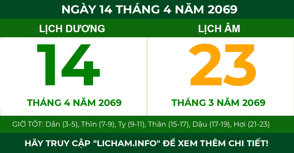 lịch âm ngày 14 tháng 4 năm 2069