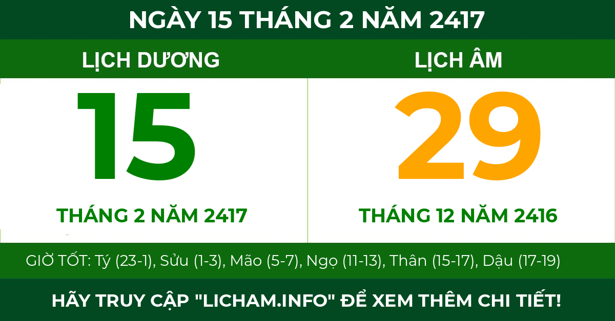 lịch âm ngày 15 tháng 2 năm 2417