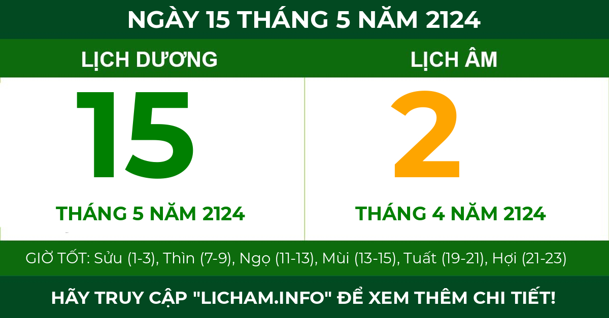 lịch âm ngày 15 tháng 5 năm 2124
