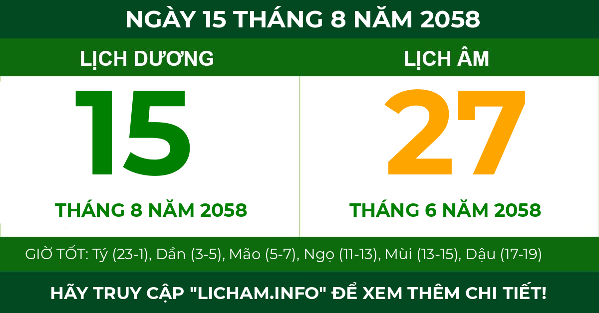 lịch âm ngày 15 tháng 8 năm 2058