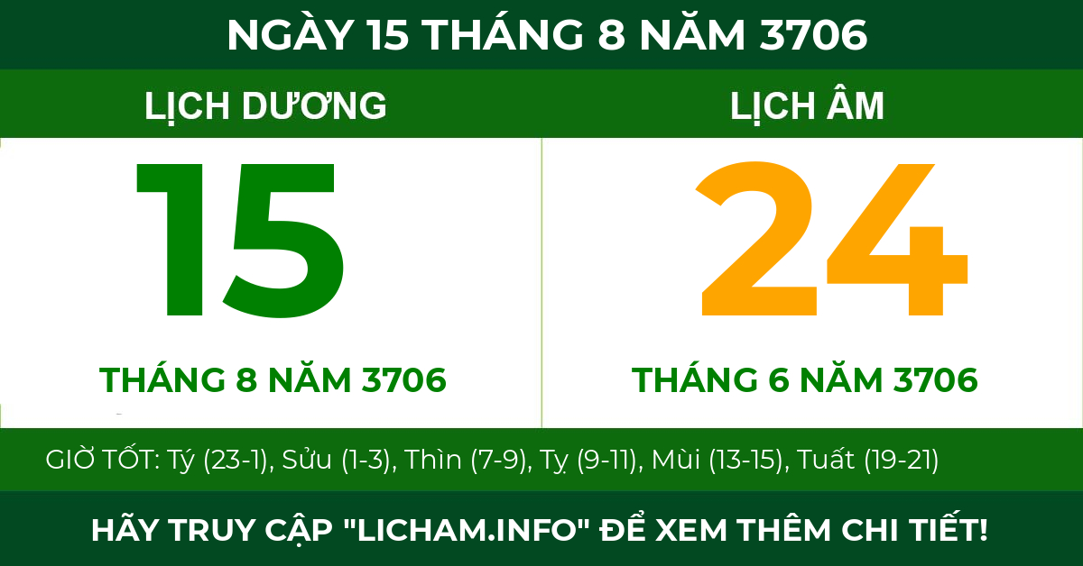 lịch âm ngày 15 tháng 8 năm 3706