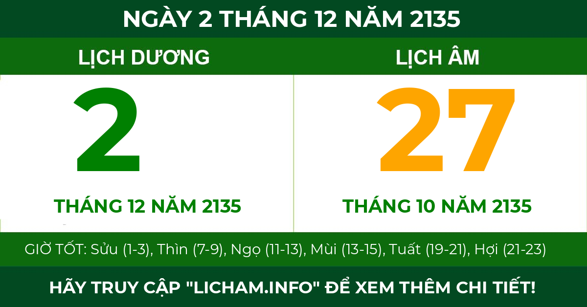 lịch âm ngày 2 tháng 12 năm 2135