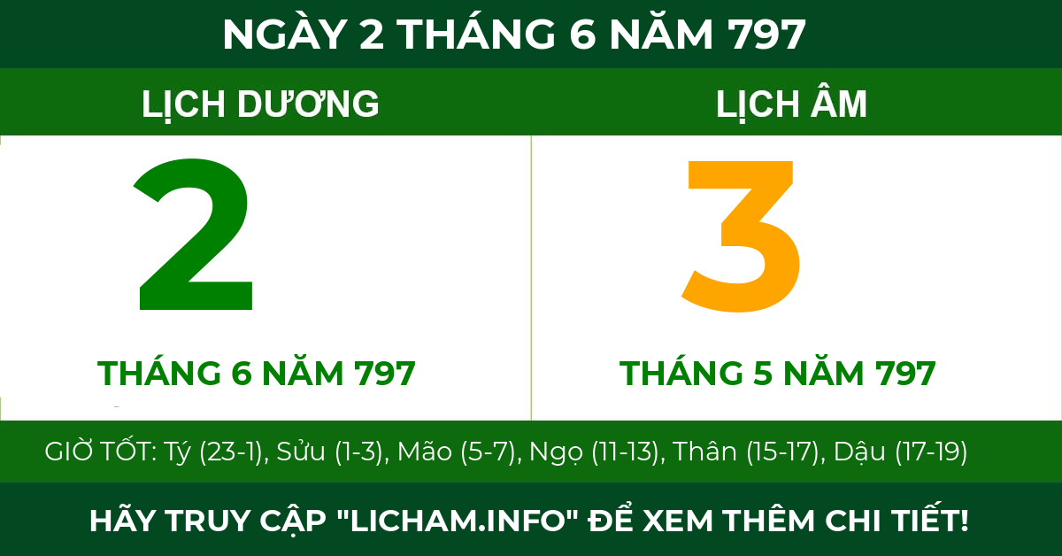 lịch âm ngày 2 tháng 6 năm 797