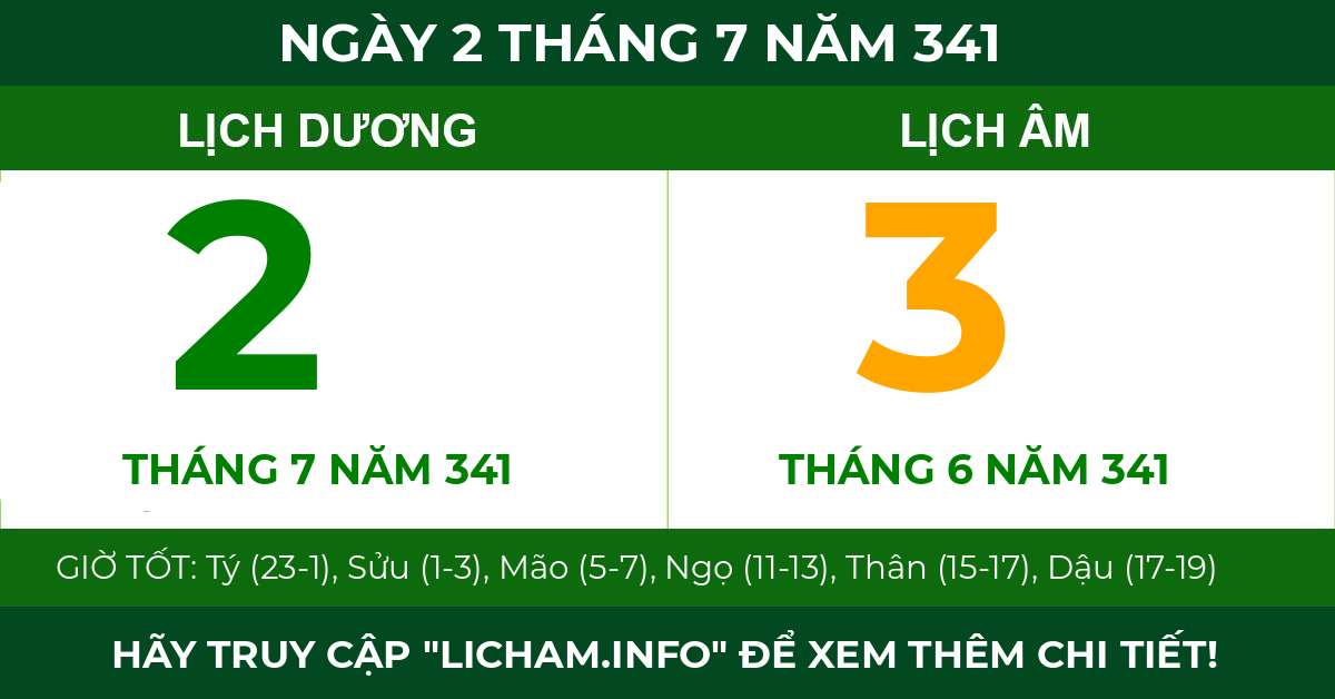 lịch âm ngày 2 tháng 7 năm 341