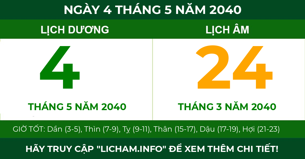 lịch âm ngày 4 tháng 5 năm 2040