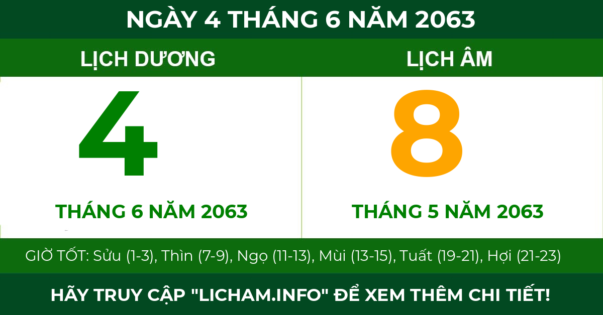 lịch âm ngày 4 tháng 6 năm 2063