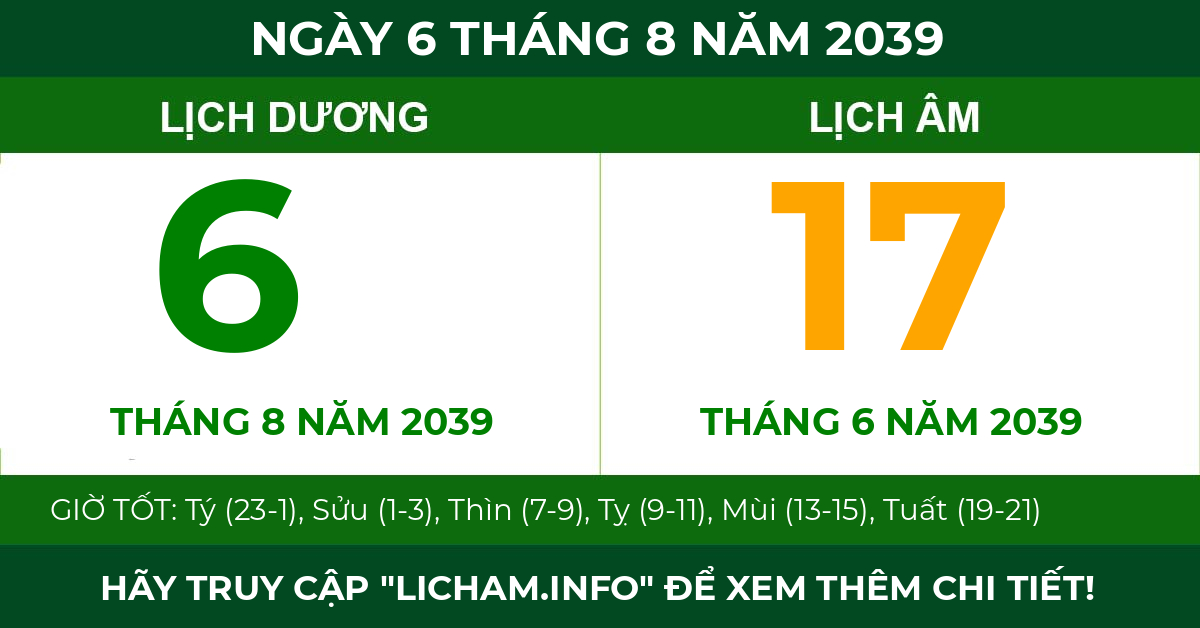 lịch âm ngày 6 tháng 8 năm 2039