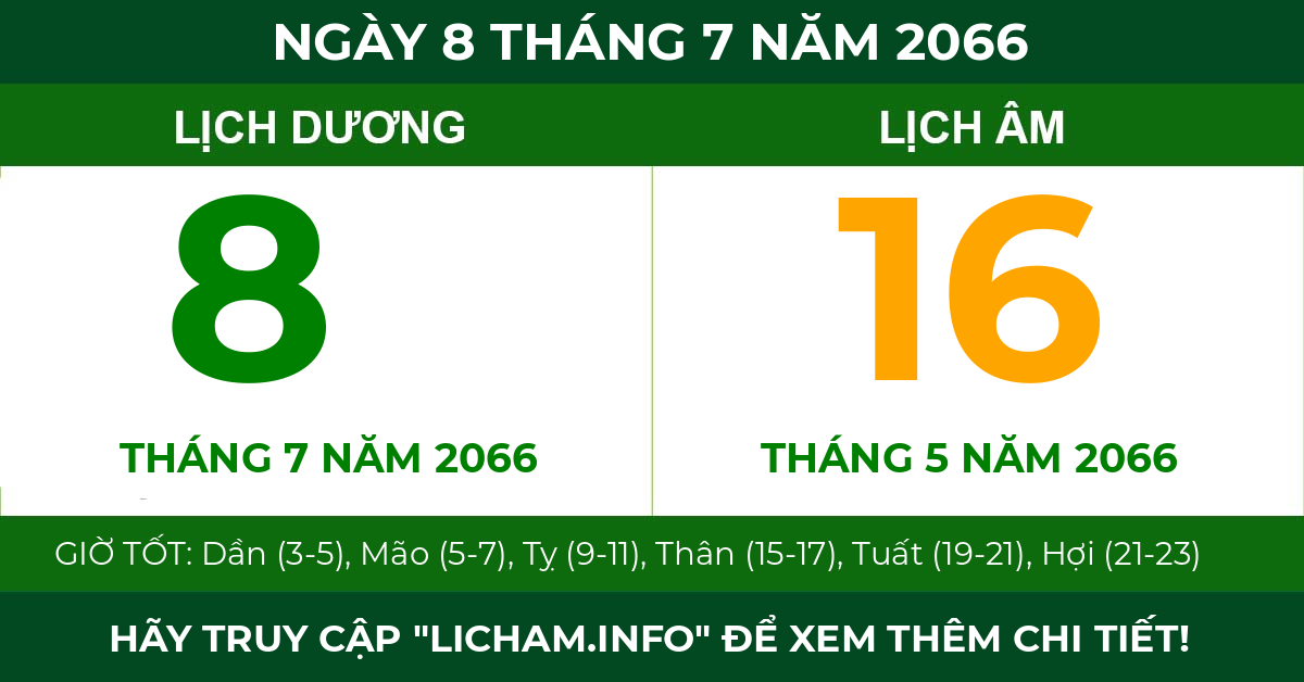 lịch âm ngày 8 tháng 7 năm 2066